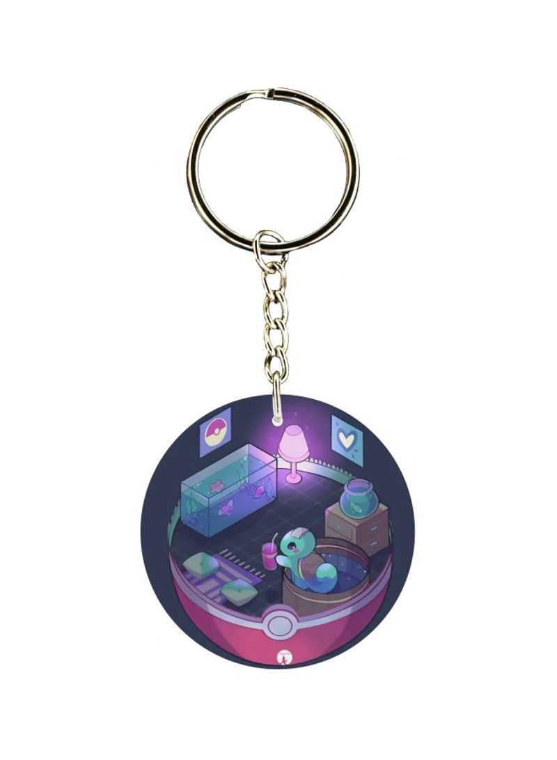 RKN Single Sided Printed Keychain