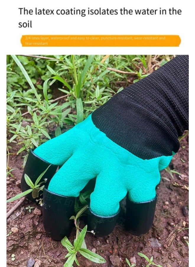 Protective And Durable Gardening Gloves With Claws For Outdoor Farm Work - Image 5