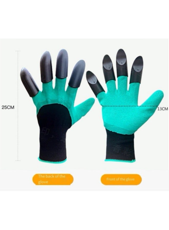 Protective And Durable Gardening Gloves With Claws For Outdoor Farm Work - Image 3