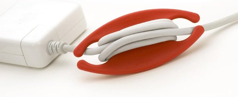 bobino Cord Wrap - Large - Red - Stylish Cable and Wire Management/Organizer - Image 2