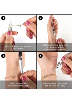 Y&D Bracelet Tool Jewelry Helper, Fastening and Hooking Equipment for Necklace, Watch & Clasps Closures Portable, Easy-to-Use, Made of Metal  - Image 5