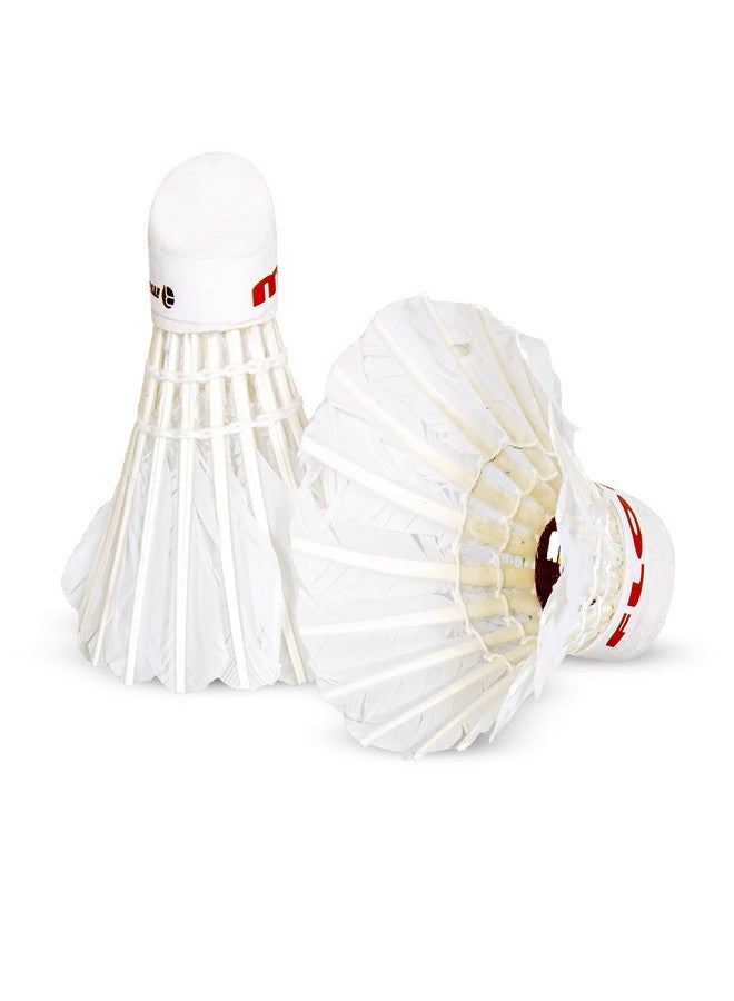 RMAX Feather Badminton Shuttlecocks, High Speed Sports Training Badminton Shuttles for Indoor Outdoor Game Pack of 10 - Image 3