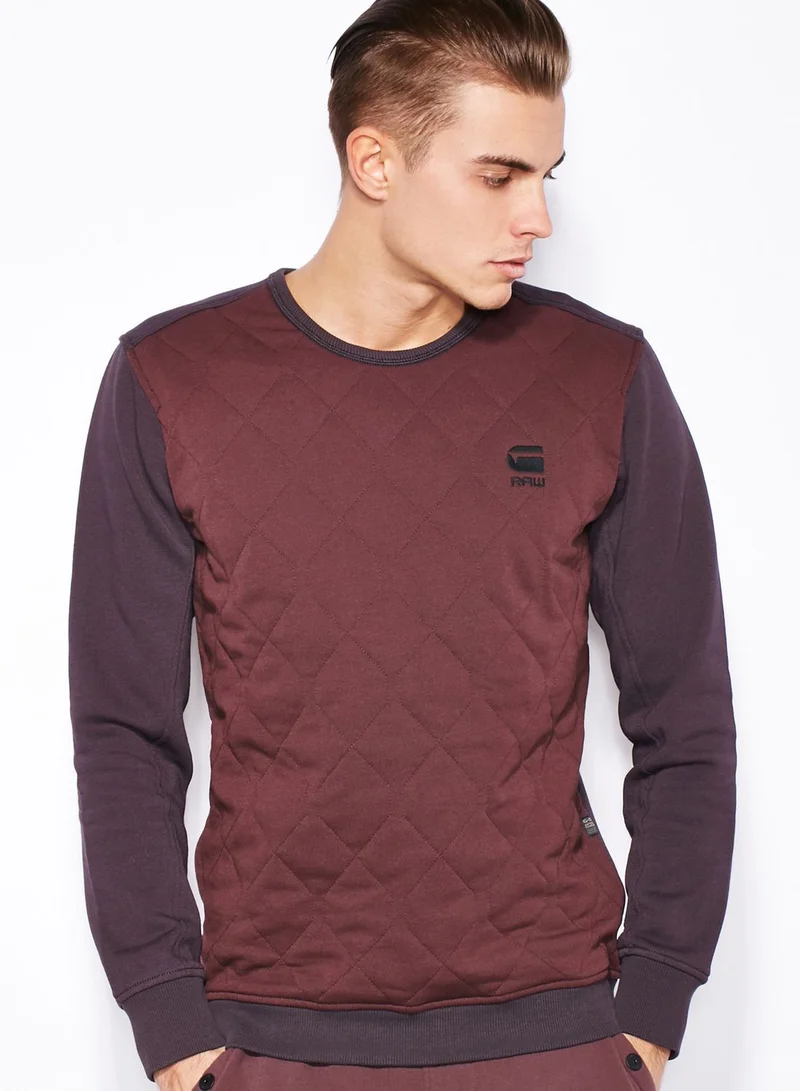 G-Star RAW Kaiden Quilted Sweatshirt