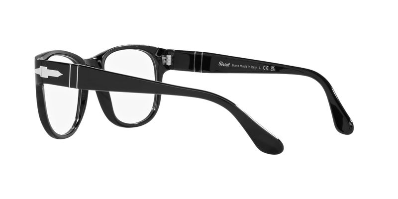 Persol PO3312V Square Prescription Eyewear Frames, Black/Demo Lens, 52 mm - Image 5