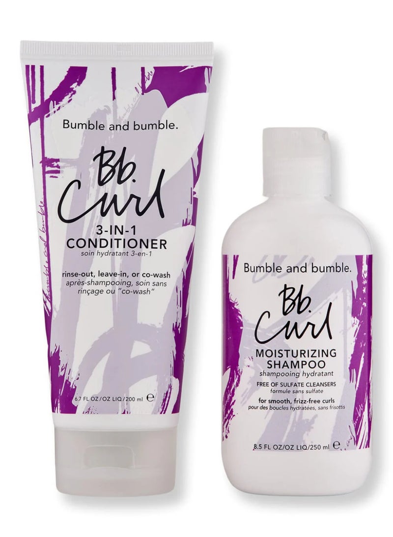 Bumble and bumble Bb. Curl Moisturizing Shampoo 8.5 oz & 3-In-1 Conditioner 6.7 oz