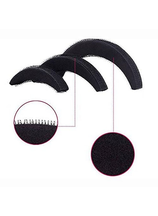 تشاندركاش مجموعة CHANDERKASH من قطعتين، مكونة من أداة صنع نفخة الموز وأداة الضفائر ومجموعة إكسسوارات الشعر (أسود) - Image 3