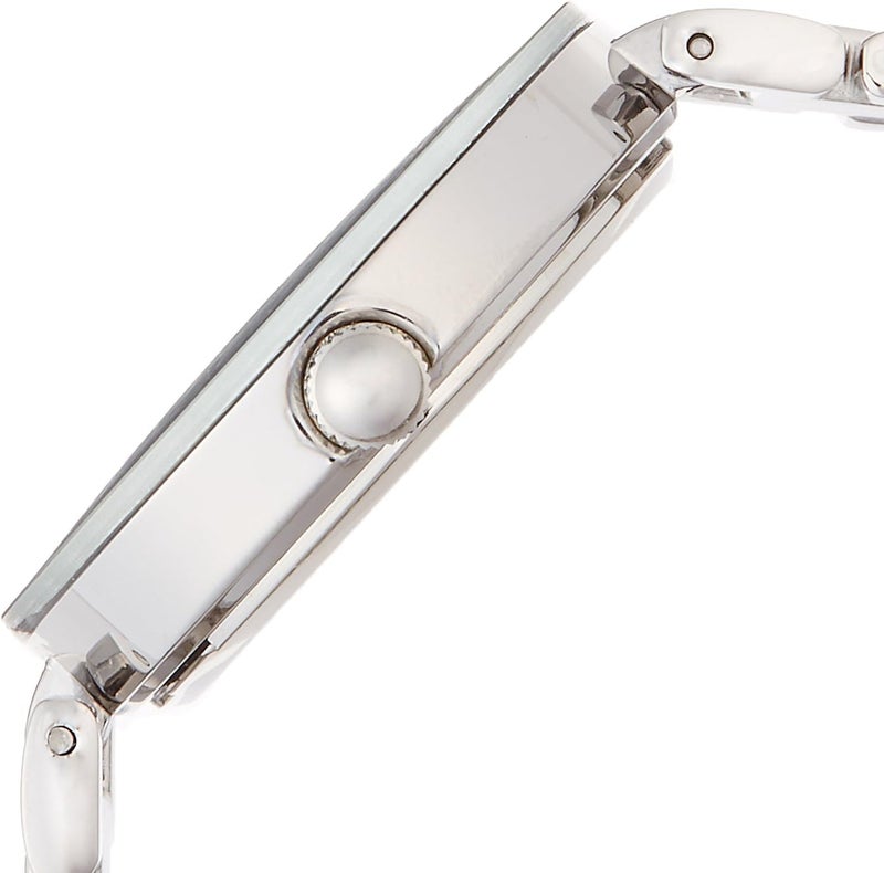 Anne Klein Women's Genuine Diamond Dial Bracelet Watch, Black/Silver - Image 3