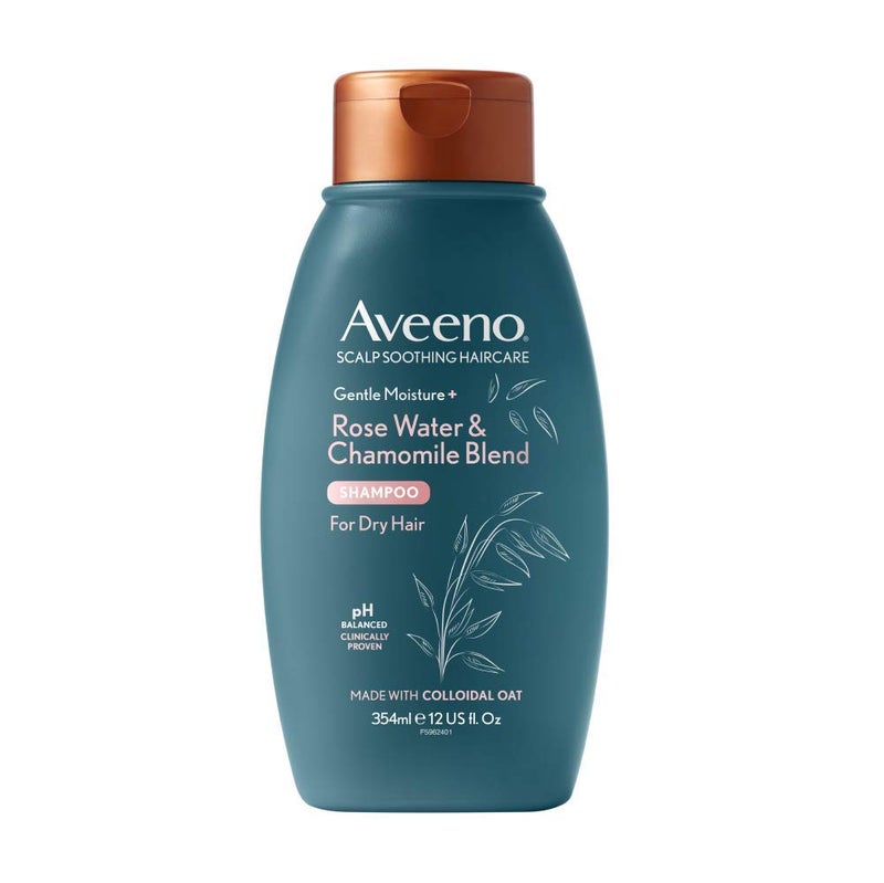 Aveeno Itchy Scalp Shampoo with Rosewater & Chamomile for Dry hair and Scalp 354ml - Image 1