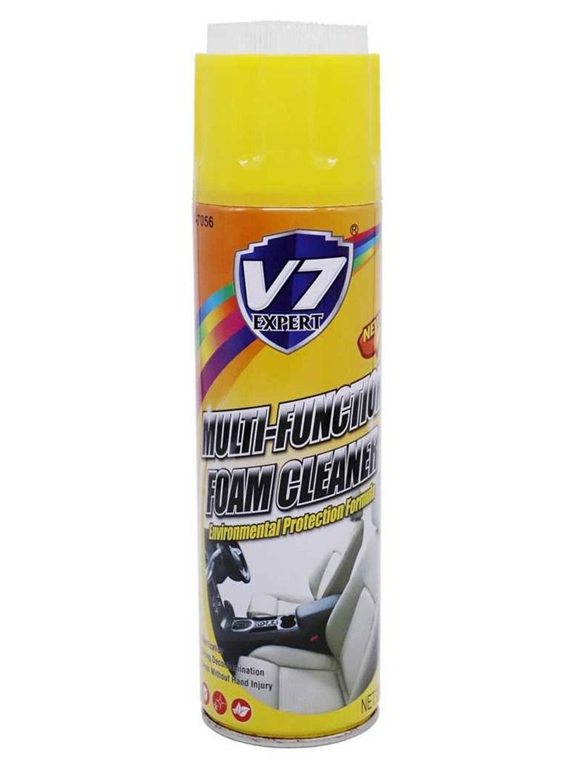 V7 Expert V7 Expert Car Multi-purpose Foam Cleaner ,Anti-aging Foam Cleaner For Car Interior Home Cleaning Foam Spray 650ML  - Image 1