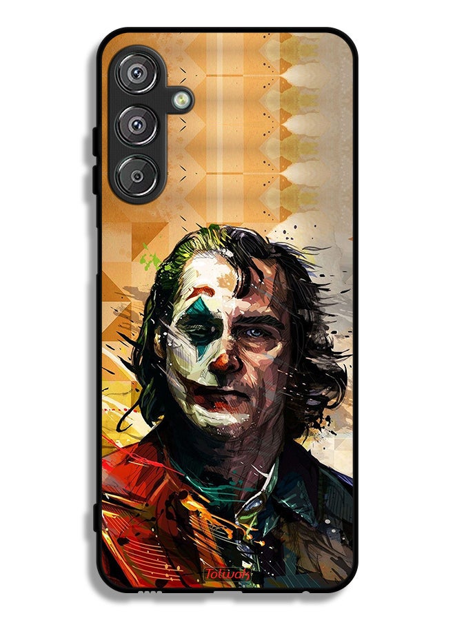 Tolwak Samsung Galaxy F15 5G Protective Case Cover Joker Paint Art - Image 1