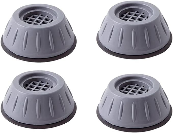 Washing Machine Stand Washing Machine Feet Pads Shock Absorber AntiVibration Pad for Washing Machine Noise Cancellation Leg for Furniture 4 Pieces - Image 1