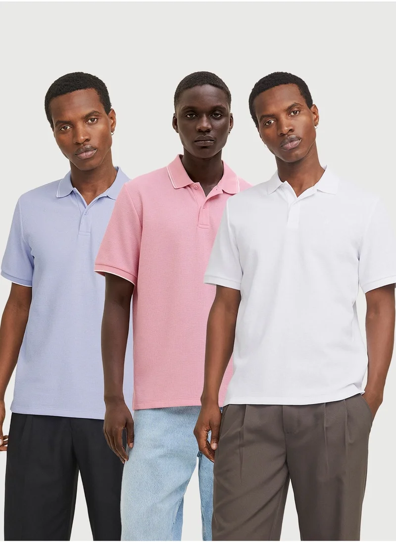 JACK & JONES Trio T-shirt Bundle- Extra Discount Off