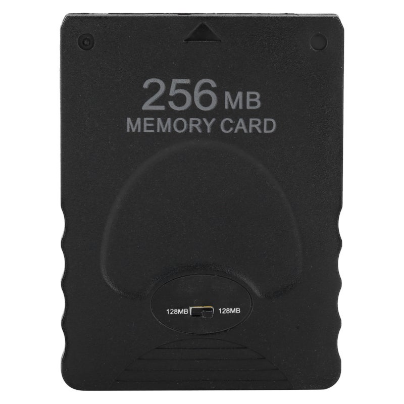 Portable Game Memory Card 256MB Accessory for PS2 PlayStation 2 Game Data Consoleblack - Image 1
