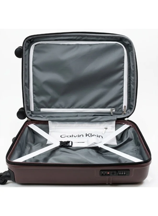 CALVIN KLEIN  Calvin Klein Hardside Luggage on Wheels | Ultra light weight with 4 Wheels | Color Rose Taupe  | Best Price UAE
