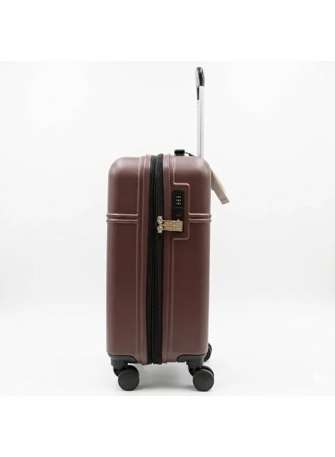 CALVIN KLEIN  Calvin Klein Hardside Luggage on Wheels | Ultra light weight with 4 Wheels | Color Rose Taupe  | Best Price UAE