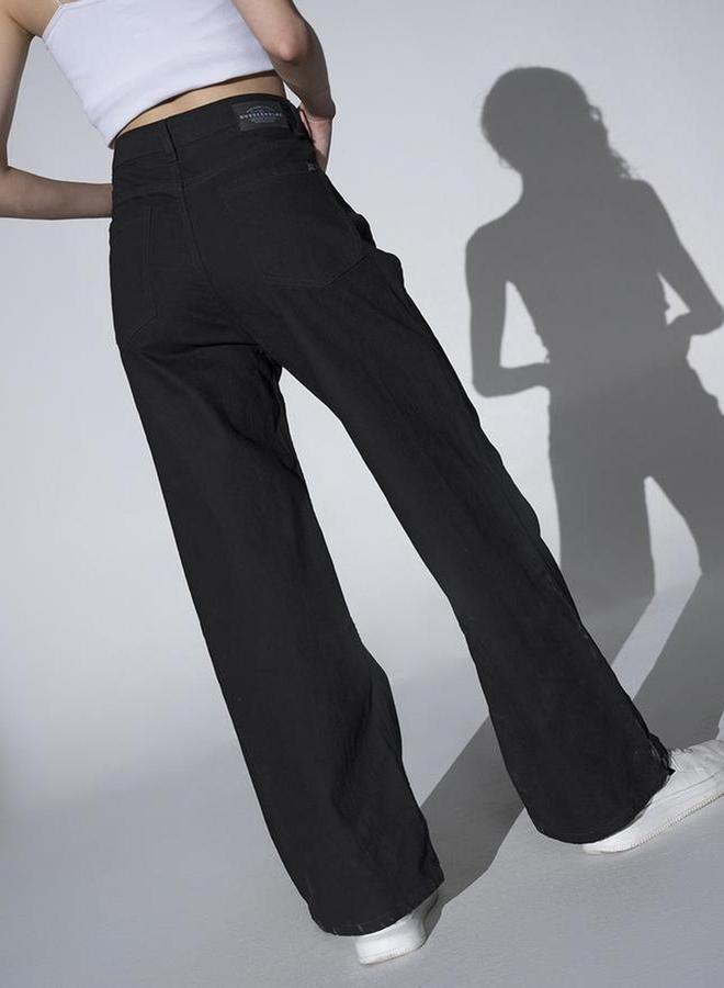 Hubberholme High Rise Wide Leg Clean Look Stretchable Jeans - Image 3