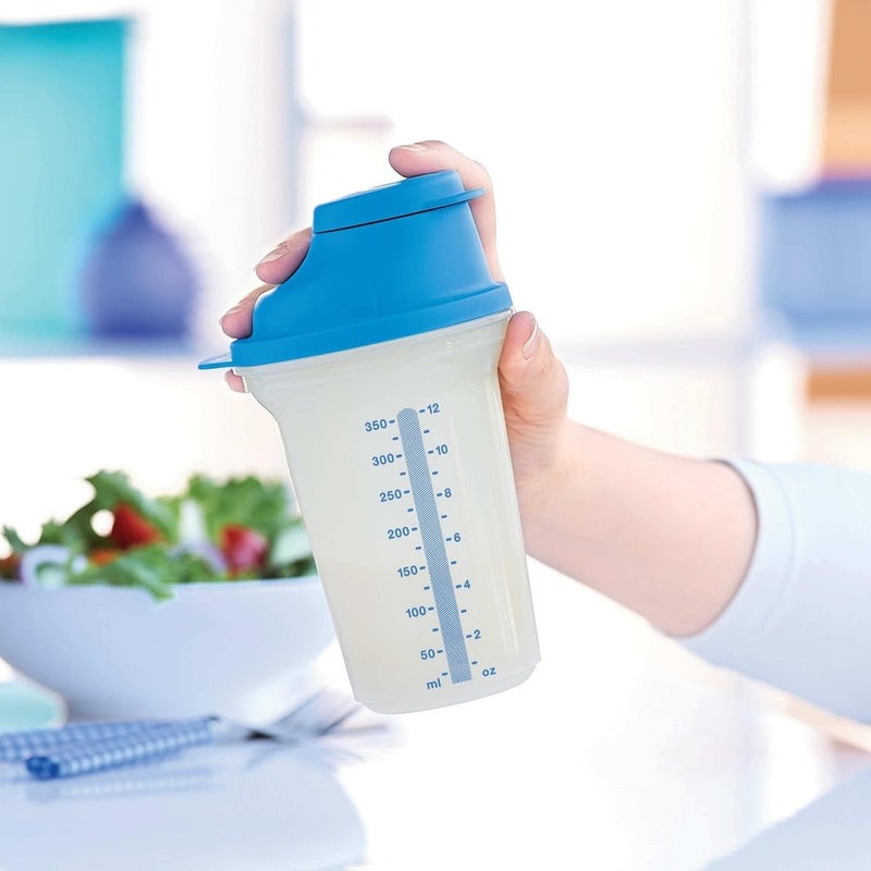 Tupperware Shaker 350 ml Aqua Blue  - Image 2
