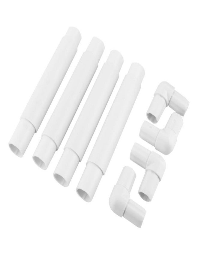 QSZKeer Square Embroidery Hoop, Plastic Cross Stitch Frame White Cross Stitching Frame Sewing Hoop Handhold Craft Clip Frame Embroidery Snap Frame Hoop DIY Sewing Tools for Cross Stitching (6x6 inches) - Image 2