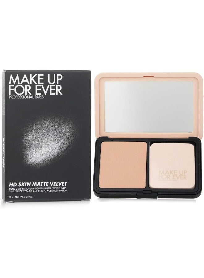 MAKE UP FOR EVER ماك أب فور إيفر إتش دي سكين مات باودر فاونديشن - 1R12 كول آيفوري 11غ - Image 2