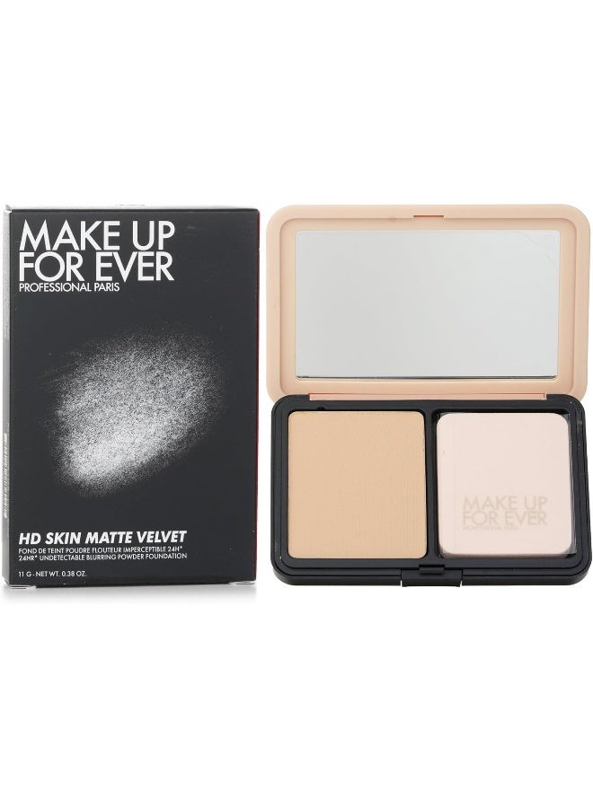 MAKE UP FOR EVER ماك أب فور إيفر إتش دي سكين مات باودر فاونديشن - 1R12 كول آيفوري 11غ - Image 5