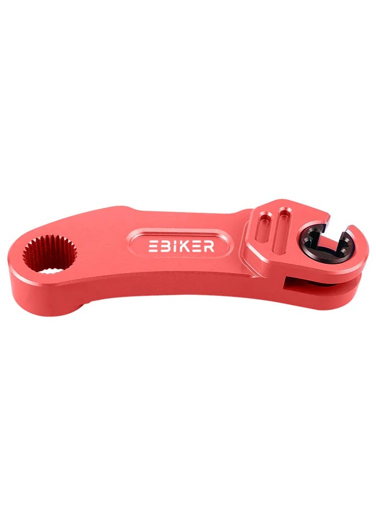 Generic Pull Clutch Cable Push Lever Assy for Yamaha Raptor 700,Red  - Image 2