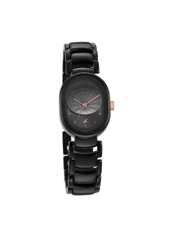 fastrack Fastrack Grey Dial Analog Watch for Women -NR6274KM01, IPBLACK, strap  - Image 2
