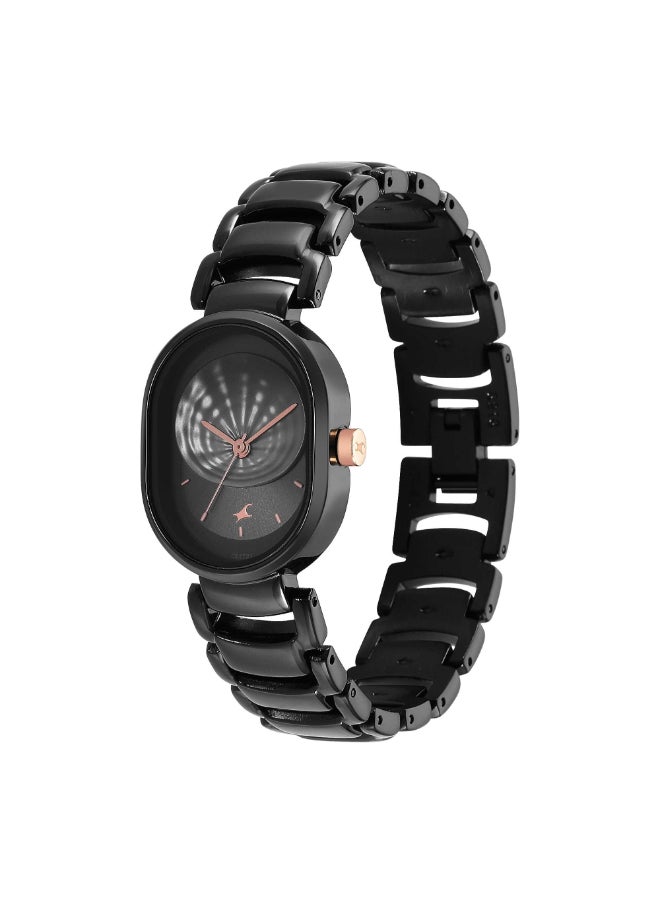 fastrack Fastrack Grey Dial Analog Watch for Women -NR6274KM01, IPBLACK, strap  - Image 3