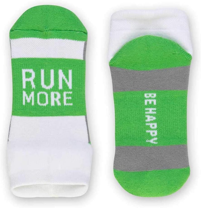 Gone For a Run Inspirational Ankle Socks for Women - Affirmation - Fun Running Socks - Runners Gifts & Motivation - Image 1