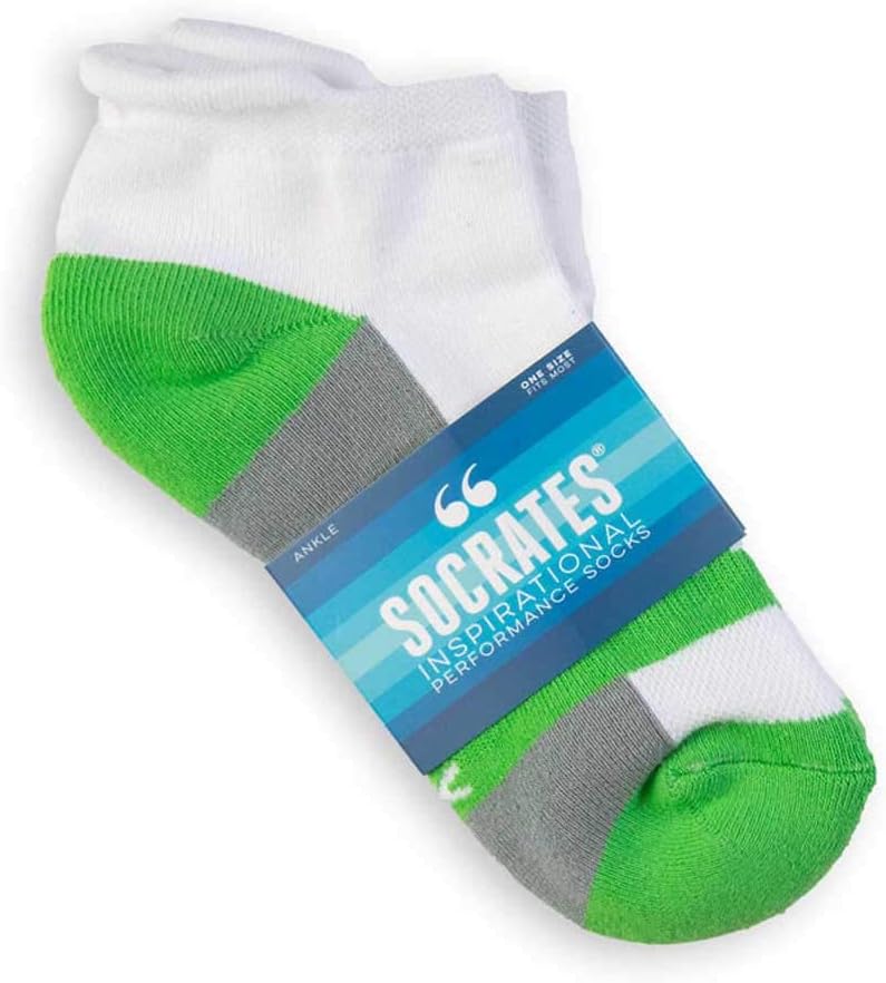 Gone For a Run Inspirational Ankle Socks for Women - Affirmation - Fun Running Socks - Runners Gifts & Motivation - Image 4