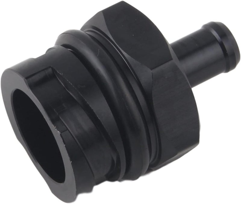 Wivplex Billet Black Aluminum Valve Cover Oil Cap with Filter - Image 2