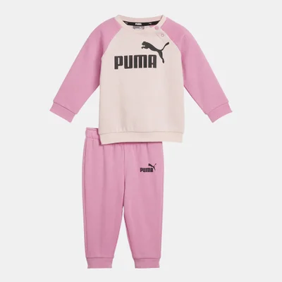 PUMA Kids' Minicats Essential Sweatshirt and Joggers Set
