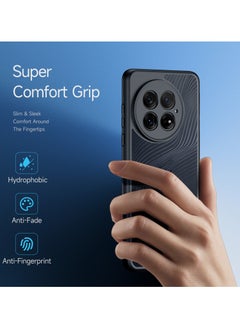 DUX DUCIS DUX DUCIS Aimo Cover for the OnePlus 13 mobile phone slim, transparent matte cover made of TPU, polycarbonate, polypropylene, silicone - black  - Image 3
