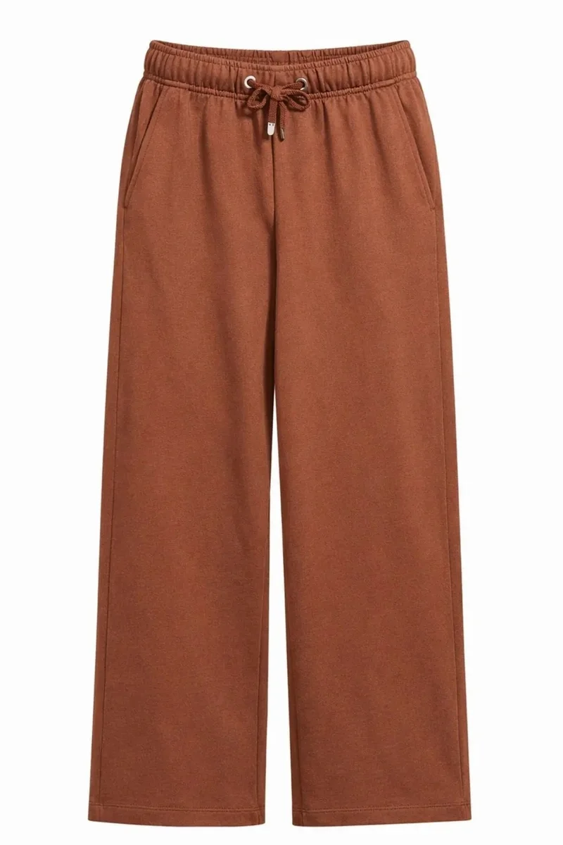Mixray MIXRAY Women's Elastic Waist Wide Leg Pants