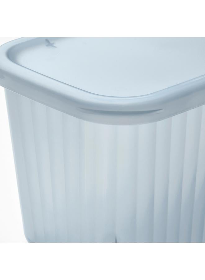 erorex Storage box with lid, transparent grey-blue, 12x18x12 cm/1.5 l - Image 5