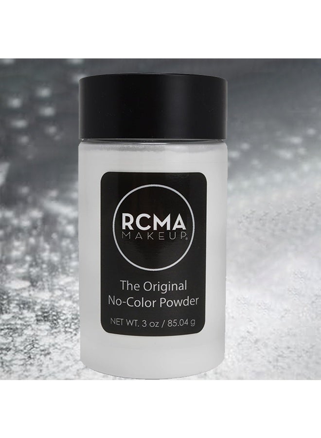 RCMA ميك أب بودرة ضبط شفافة، تحكم بالزيت، مطفية، طويلة الأمد، بودرة فضفاضة غير مرئية للوجه، تقلل ظهور المسام، تفتيح البشرة، بودرة تثبيت المكياج للماكياج اليومي واستوديوهات المكياج الاحترافية، 85.04 جرام - Image 4