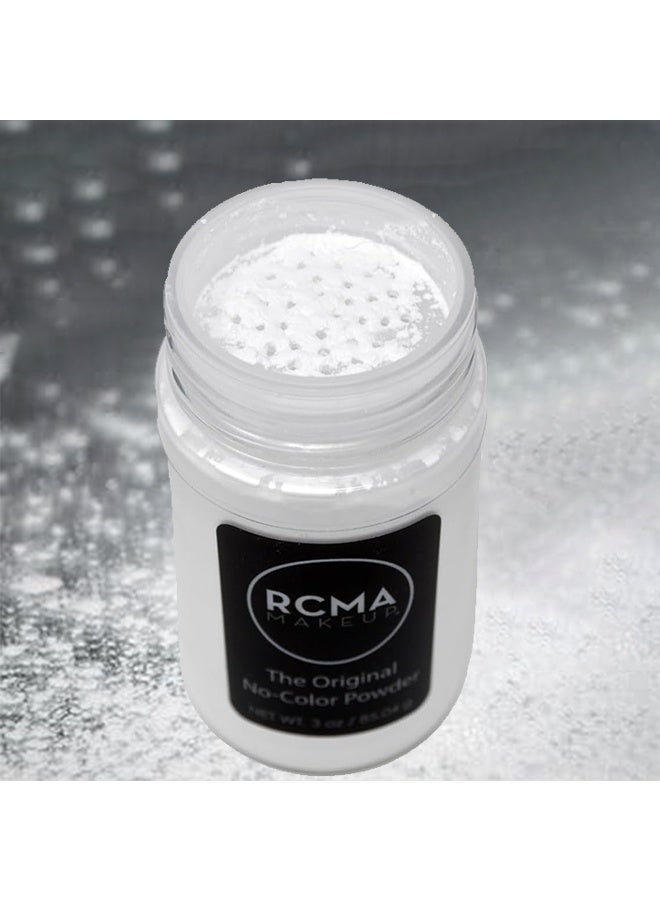 RCMA ميك أب بودرة ضبط شفافة، تحكم بالزيت، مطفية، طويلة الأمد، بودرة فضفاضة غير مرئية للوجه، تقلل ظهور المسام، تفتيح البشرة، بودرة تثبيت المكياج للماكياج اليومي واستوديوهات المكياج الاحترافية، 85.04 جرام - Image 5