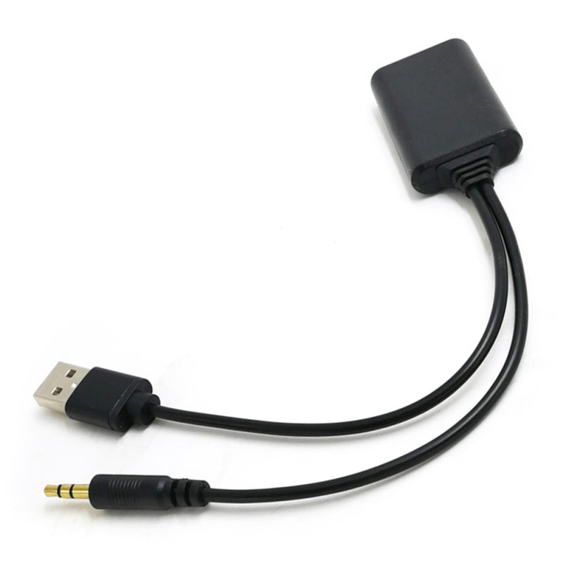 مجموعة استبدال سيارة: أصغر حجم 15*10*1.5 سم 30 جرام سوداء - جودة فائقة مع وحدة Bluetooth 4.1+ EDR لسيارات BMW و VW و Peugeot، تثبيت سهل، محول AUX متعدد الاستخدامات لنظم الصوت في السيارة - Image 5
