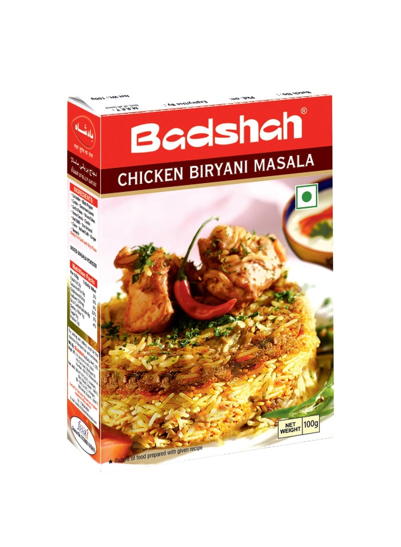 Badshah Chicken Biryani Masala Powder 100g - Image 1