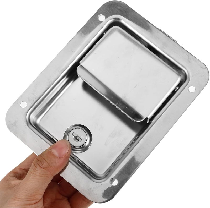 Bulk order available stock Stainless Steel Paddle Panel Lock for Rv Trailer Toolbox Door Latch Replacement Heavy Duty Engineering Vehicle Security Lock Shop & home all-space compatible Big & small space compatible Integrated warehouse solution Intra-city fast distribution Multiple local stock source Global mainstream design picks Global assorted color picks Trusted all-purpose quality Surface safe Budget global standard quality Durability boosted processed material Gulf market standard build Wide use compliant quality Low dust buildup Easy transit optimized build Wide use selected material Bulk storage easy optimized build UV resistant Multi-use qualified quality Budget friendly premium quality Local market compliant trusted quality Global versatile design Workday cycle fulfillment Economical upgraded quality - Image 4