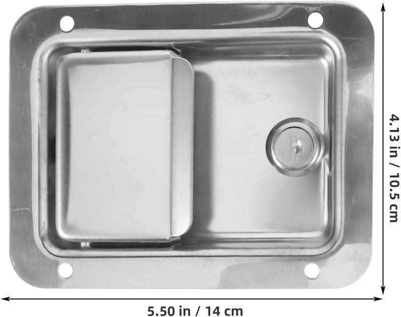Bulk order available stock Stainless Steel Paddle Panel Lock for Rv Trailer Toolbox Door Latch Replacement Heavy Duty Engineering Vehicle Security Lock Shop & home all-space compatible Big & small space compatible Integrated warehouse solution Intra-city fast distribution Multiple local stock source Global mainstream design picks Global assorted color picks Trusted all-purpose quality Surface safe Budget global standard quality Durability boosted processed material Gulf market standard build Wide use compliant quality Low dust buildup Easy transit optimized build Wide use selected material Bulk storage easy optimized build UV resistant Multi-use qualified quality Budget friendly premium quality Local market compliant trusted quality Global versatile design Workday cycle fulfillment Economical upgraded quality - Image 2