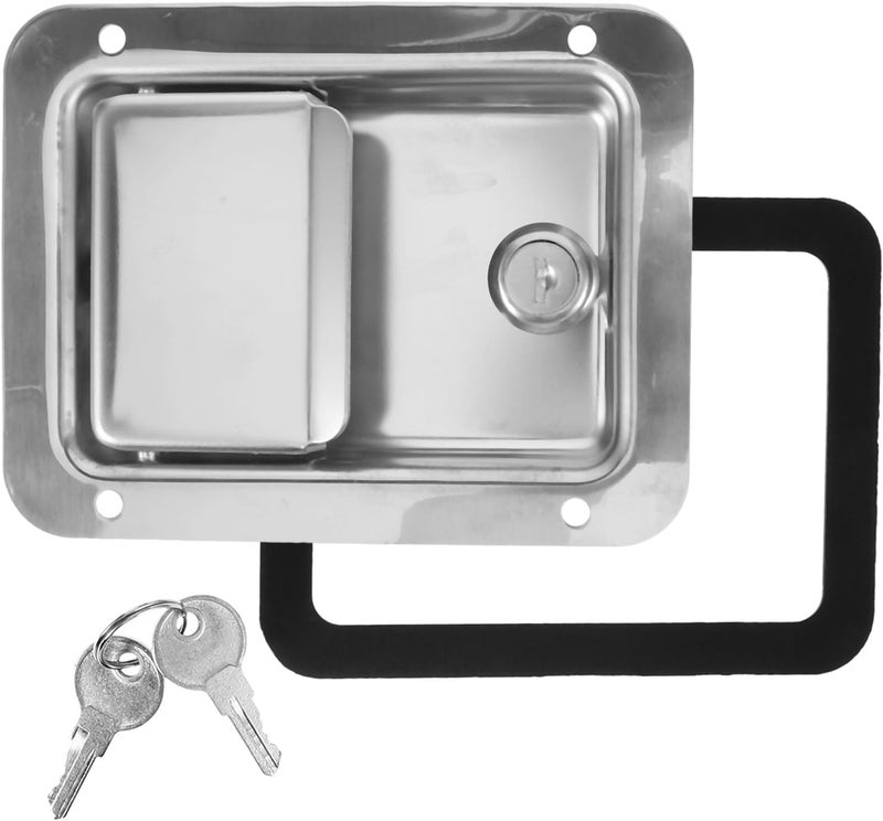Bulk order available stock Stainless Steel Paddle Panel Lock for Rv Trailer Toolbox Door Latch Replacement Heavy Duty Engineering Vehicle Security Lock Shop & home all-space compatible Big & small space compatible Integrated warehouse solution Intra-city fast distribution Multiple local stock source Global mainstream design picks Global assorted color picks Trusted all-purpose quality Surface safe Budget global standard quality Durability boosted processed material Gulf market standard build Wide use compliant quality Low dust buildup Easy transit optimized build Wide use selected material Bulk storage easy optimized build UV resistant Multi-use qualified quality Budget friendly premium quality Local market compliant trusted quality Global versatile design Workday cycle fulfillment Economical upgraded quality - Image 1