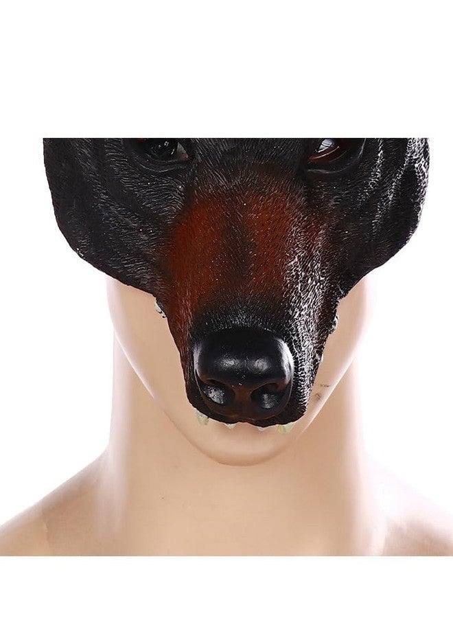 Hosfairy Black Bear Mask - Animal Masquerade for Easter, Halloween, Carnival & Party Cosplay - Image 3