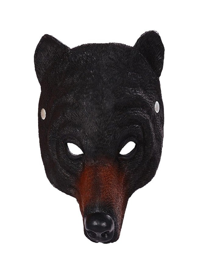 Hosfairy Black Bear Mask - Animal Masquerade for Easter, Halloween, Carnival & Party Cosplay - Image 1