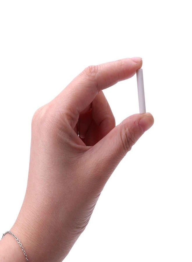 Pluzmecalm 100Pcs White Rubber Eraser Refill.Replacement Sketch Erasers Mechanical Pencil Eraser Refills Suitable for School,Office Lovely and Attractive（ 5 * 25mm） - Image 2