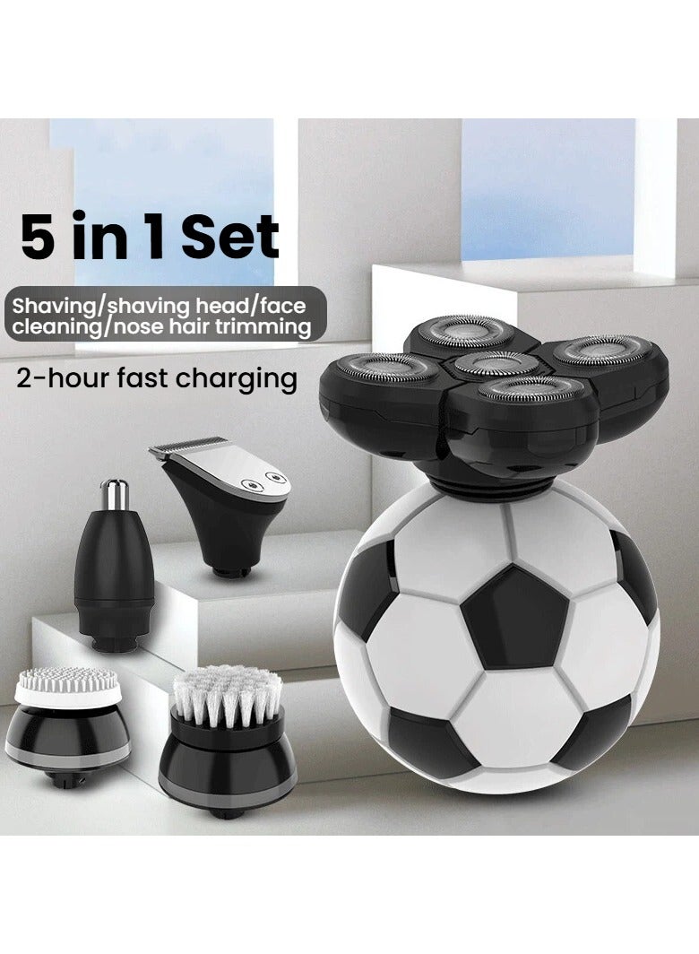 general Football shaver multi-function electric hair clipper 5-in-1 cosmetic set to meet a variety of needs such as haircuts - Image 1