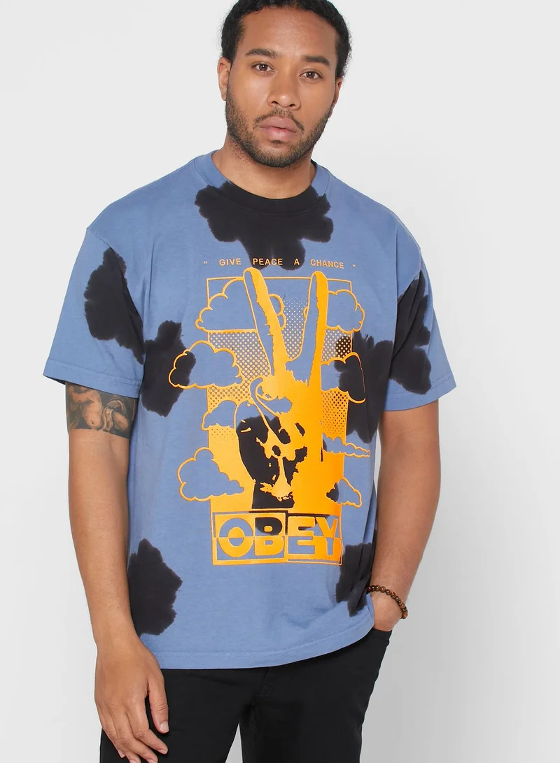 OBEY Give Peace A Chance T-Shirt