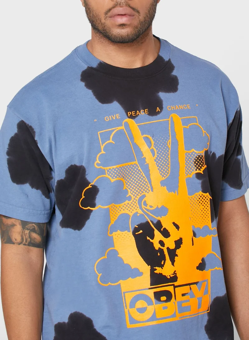 OBEY Give Peace A Chance T-Shirt