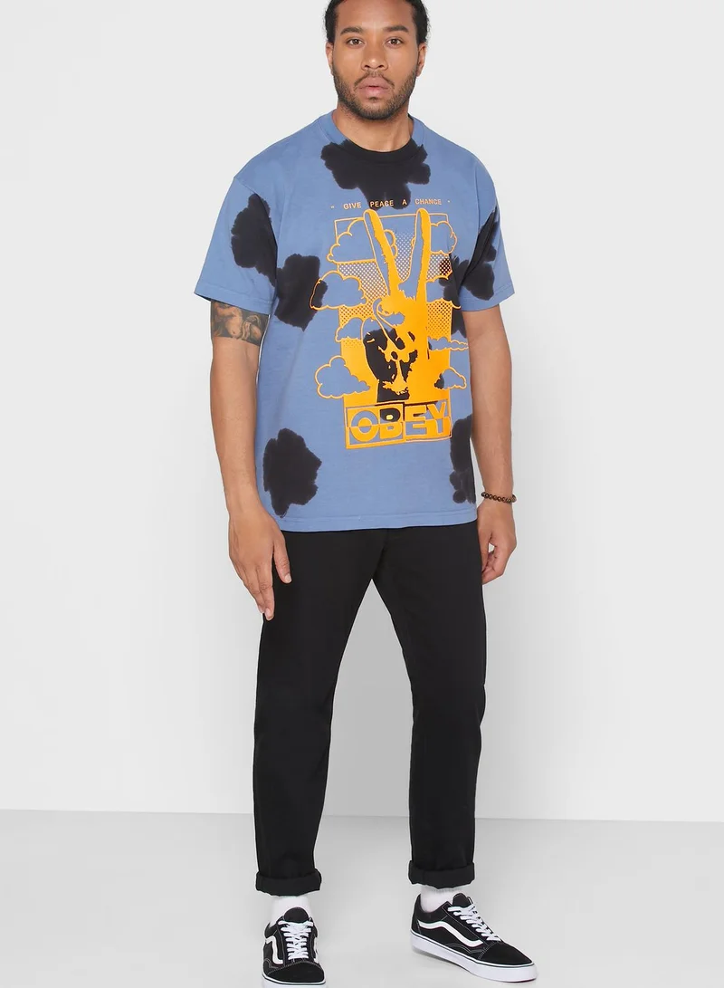 OBEY Give Peace A Chance T-Shirt