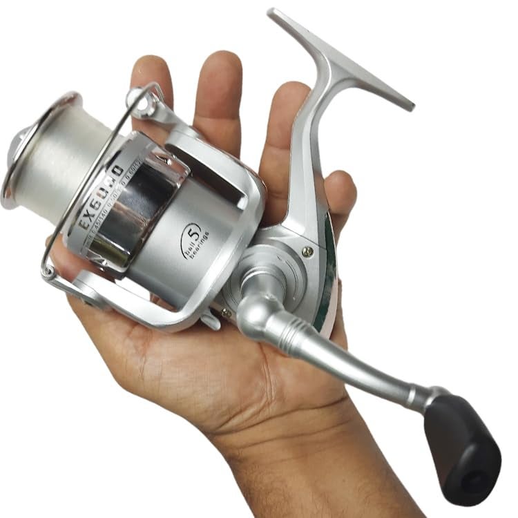 Aoqiusite Ex 6000 Fishing Spinning Reel 5 Ball Bearings Takes 200M Size 40 - Image 2