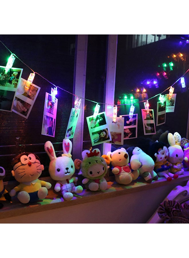 Loquat 20 LED Clip String Lights Multicolour - Image 2